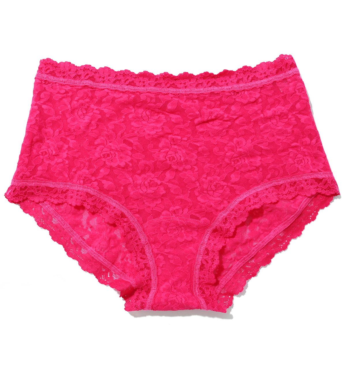 Hanky Panky Signature Lace High Rise Boyshort (481292),XS,Sweet Tart - Sweet Tart,XS