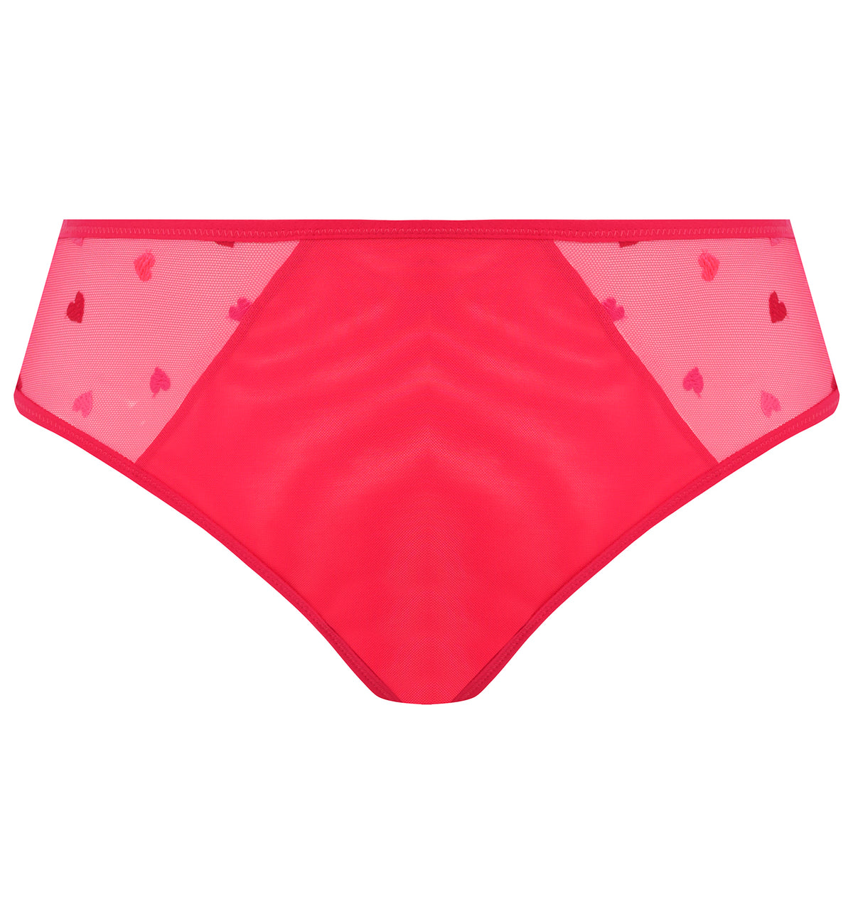 Elomi Sachi Matching Strappy Thong (4357),Small,Red Confetti - Red Confetti,Small