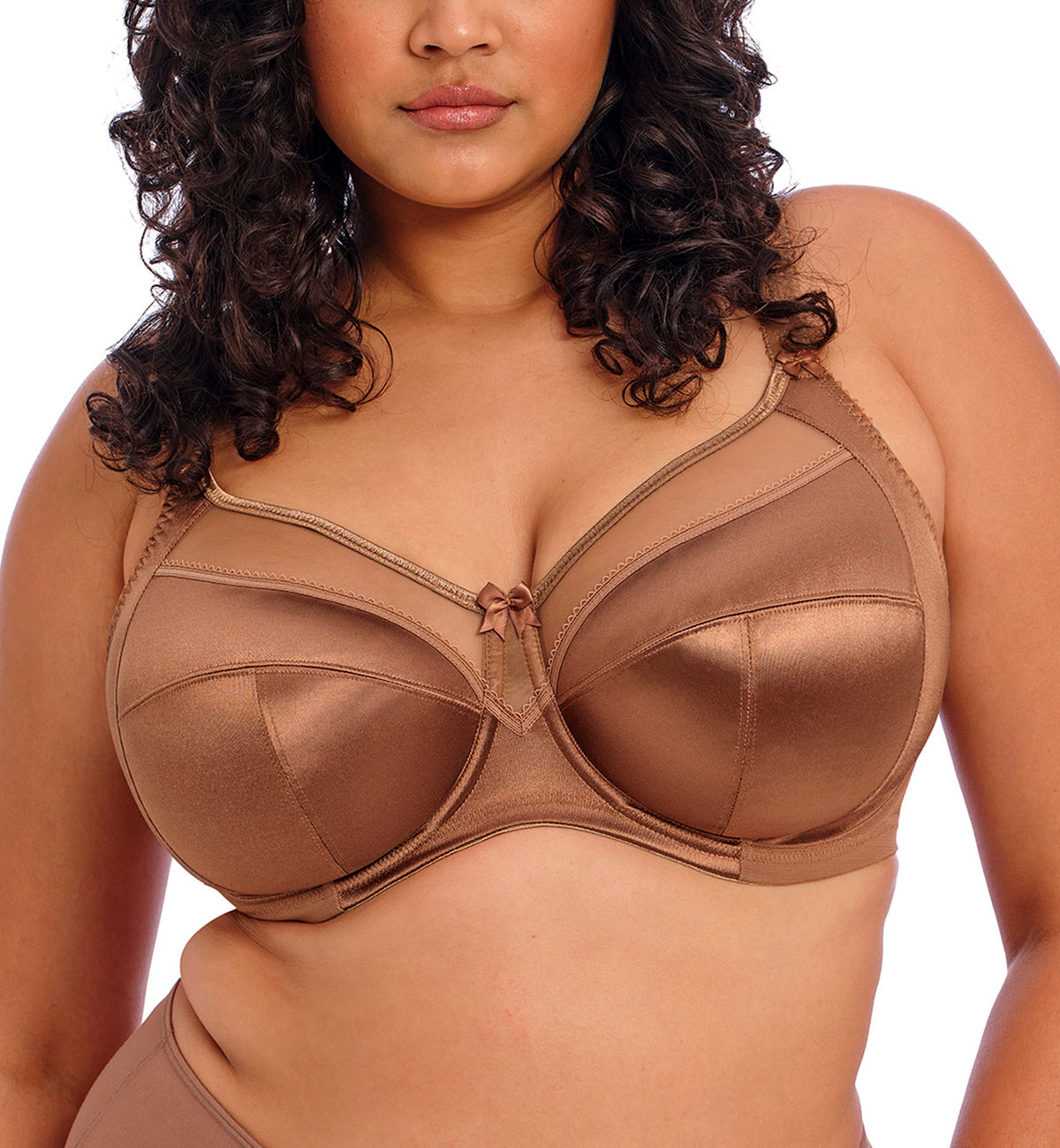 Goddess Keira Support Underwire Bra (6090),34J,Cinnamon - Cinnamon,34J