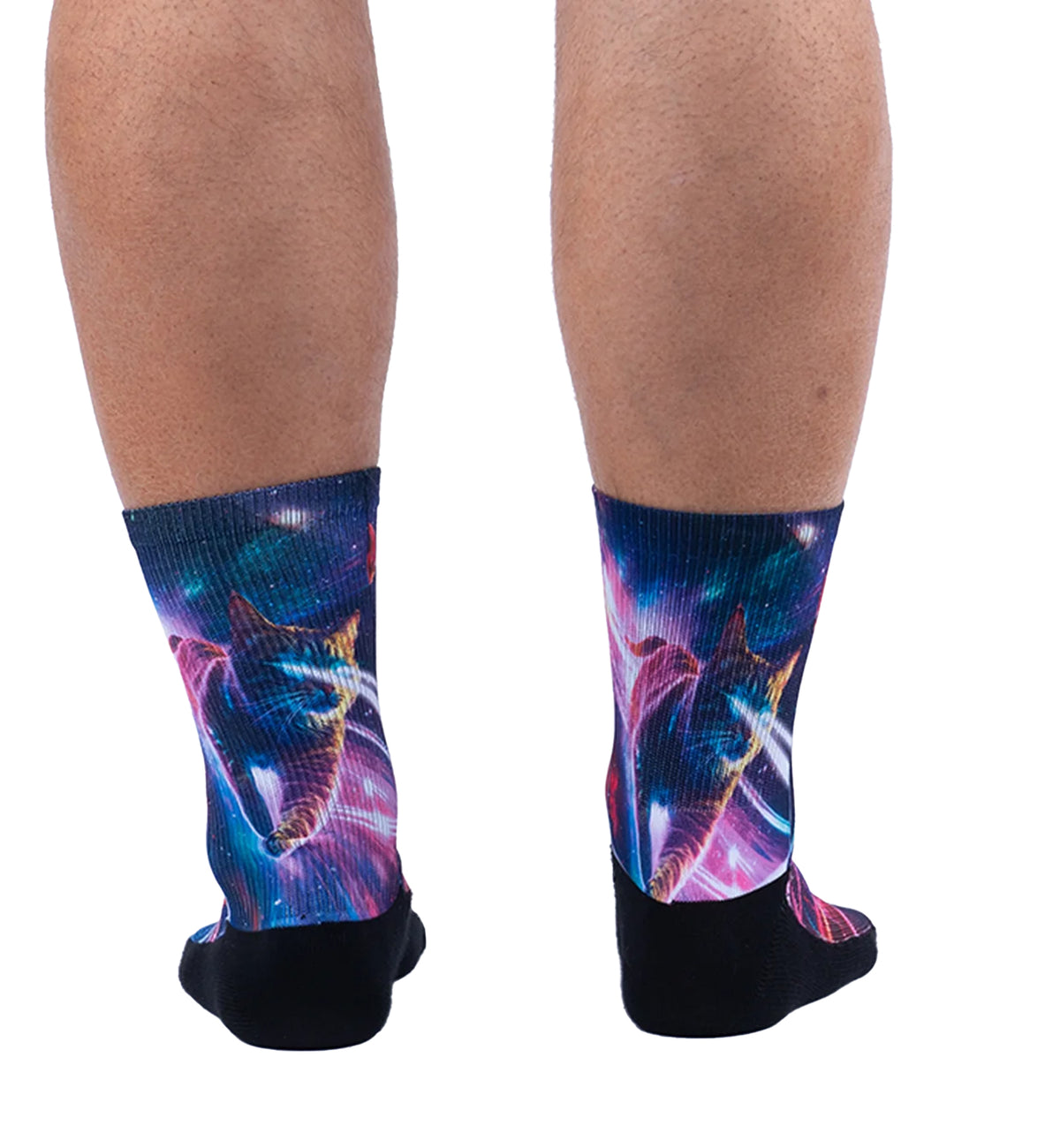 SOCK it to me Athletic Printed Performance Crew Socks (AP0001),Laser Cats - Laser Cats,One Size