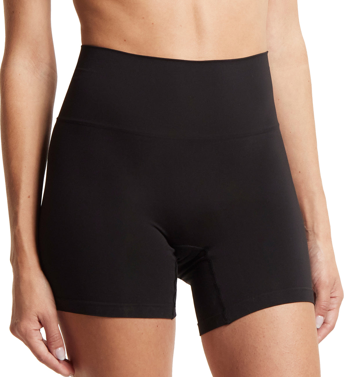 Hanky Panky Body High Rise Bike Short (4H1251),XS,Black - Black,XS