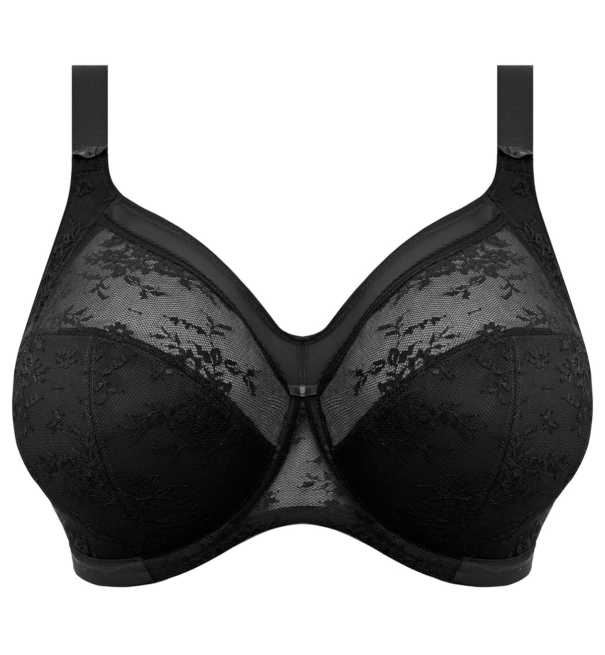 Goddess Verity Full Cup Underwire Bra (700204),34J,Black - Black,34J