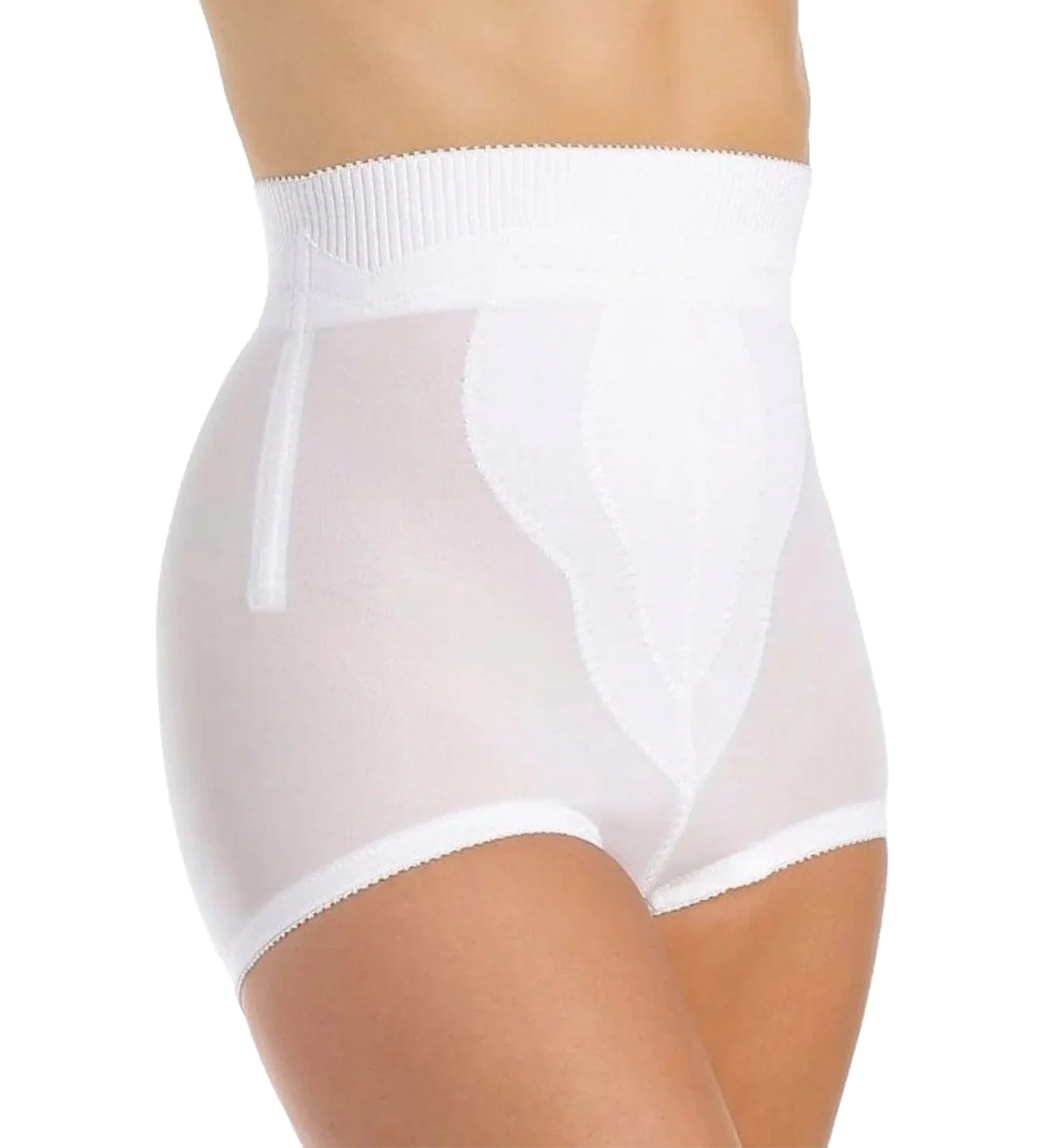 Rago Medium Control High Waist Shaping Panty (6296),Small,White - White,Small