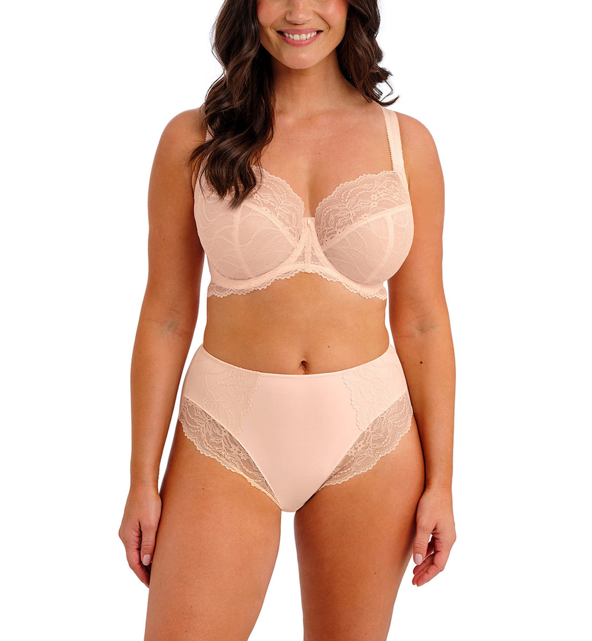 Fantasie Cesile Full Brief Panty (103651),XS,Peach Sorbet - Peach Sorbet,XS
