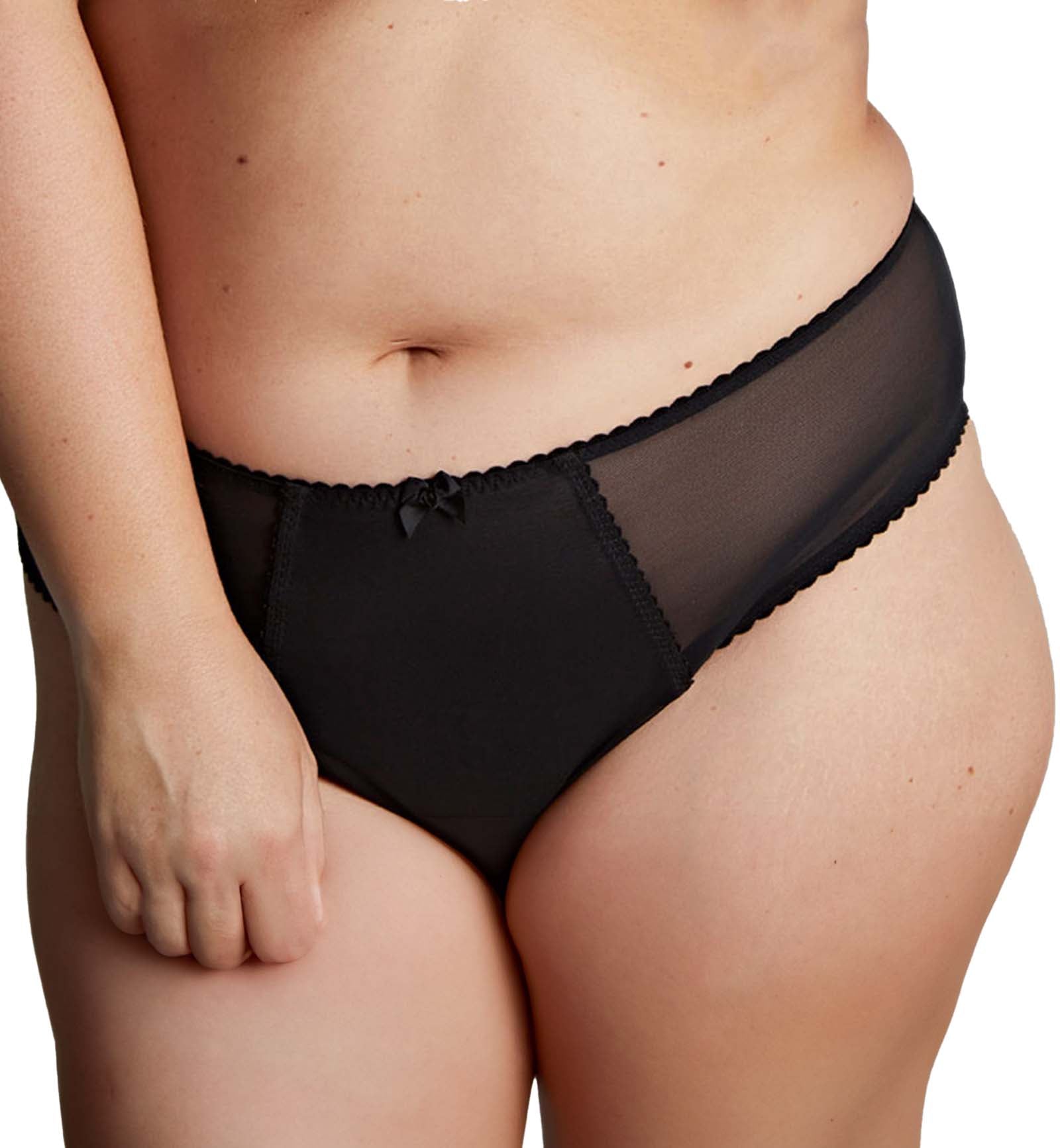 Sculptresse by Panache Liberty Deep Brief (10844),Medium,Black - Black,Medium