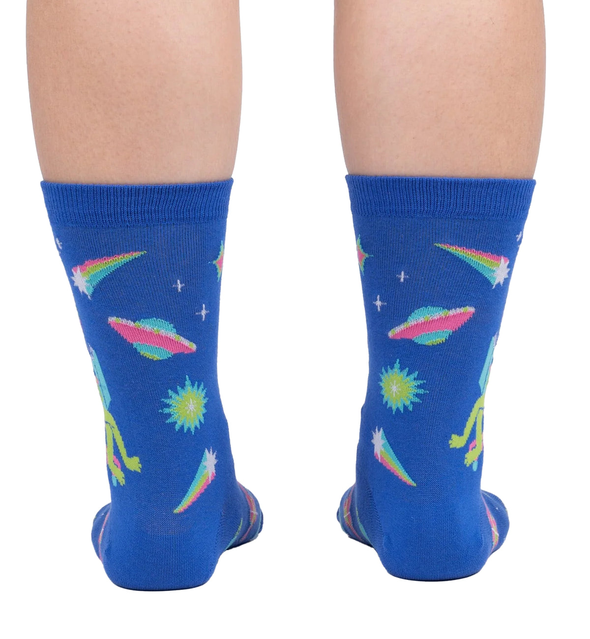 SOCK it to me Women's Crew Socks (W0408),InterGalactic Reading List - InterGalactic Reading List,One Size