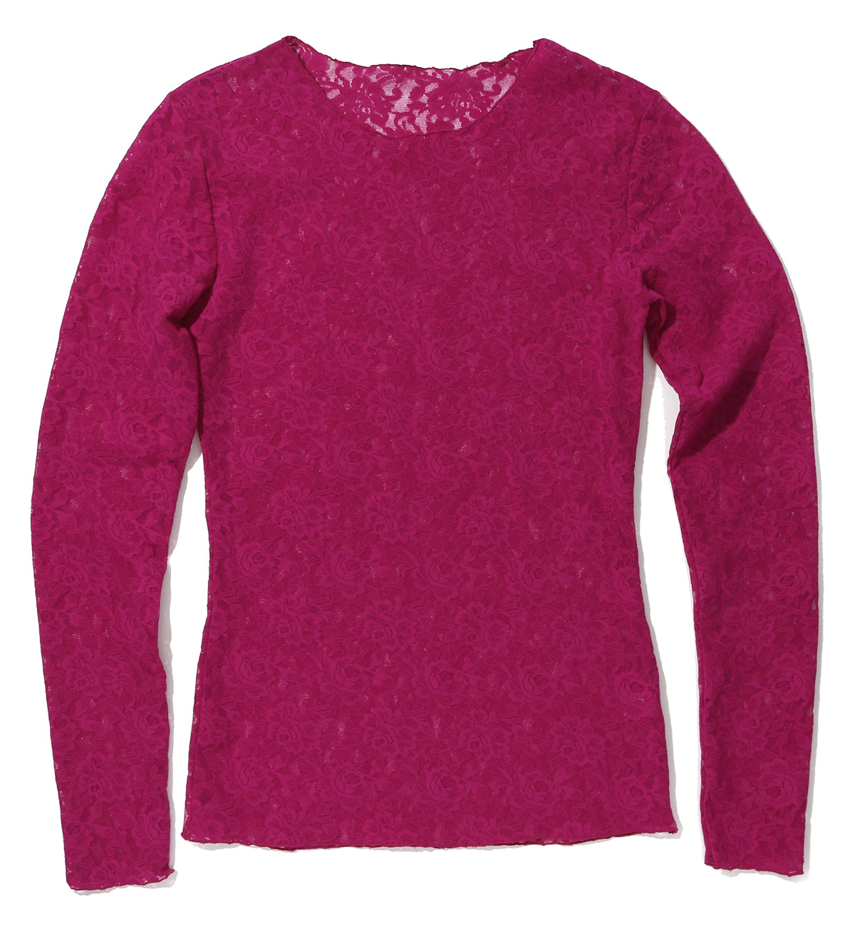 Hanky Panky Signature Lace Unlined Long Sleeve Top (128L),XS,From The Vine - From The Vine,XS
