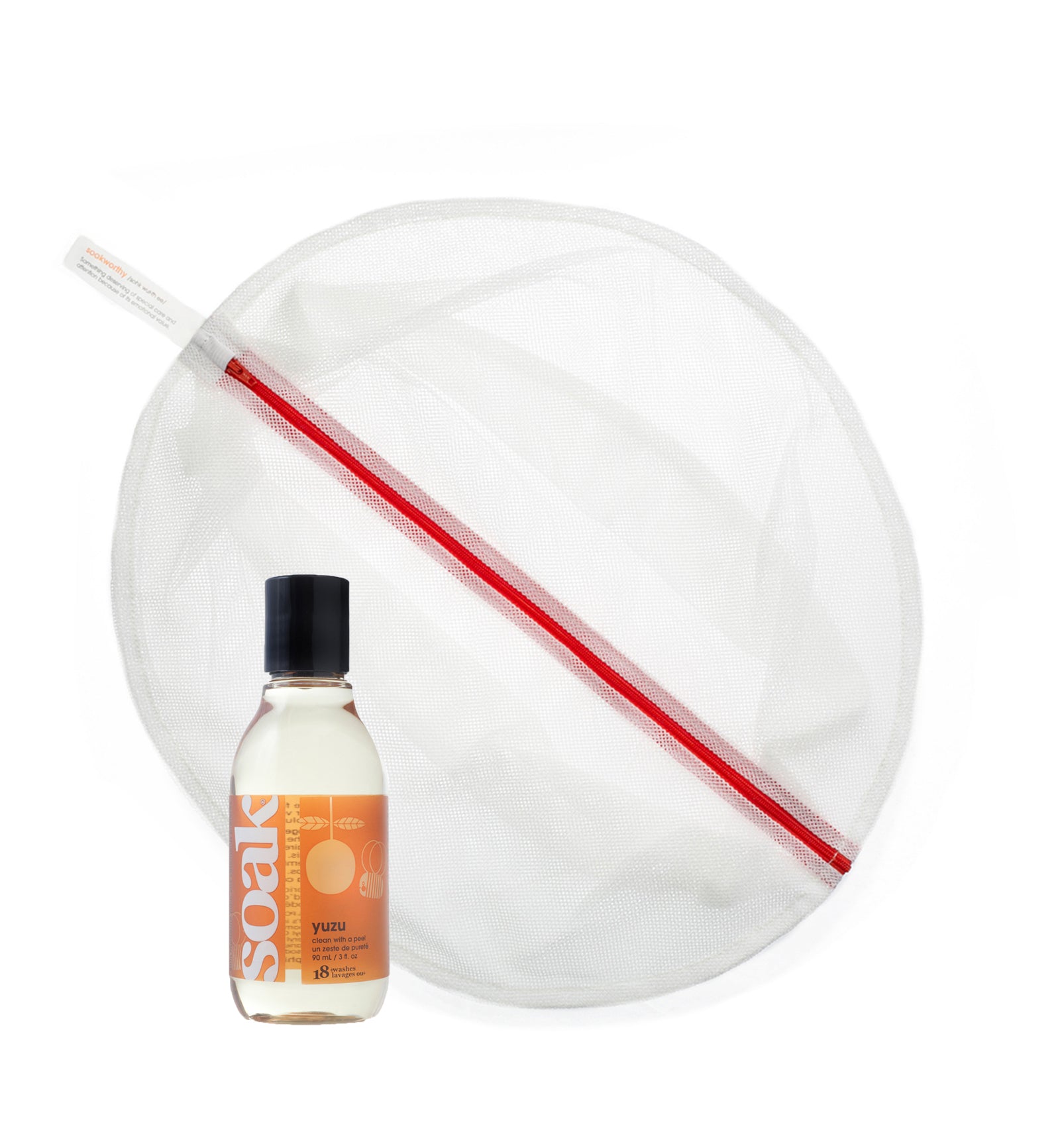 Soak Eco Wash Bag and Travel Soak Set (Slim Bag and 3 ounce Wash),Yuzu - 3 oz.,Yuzu