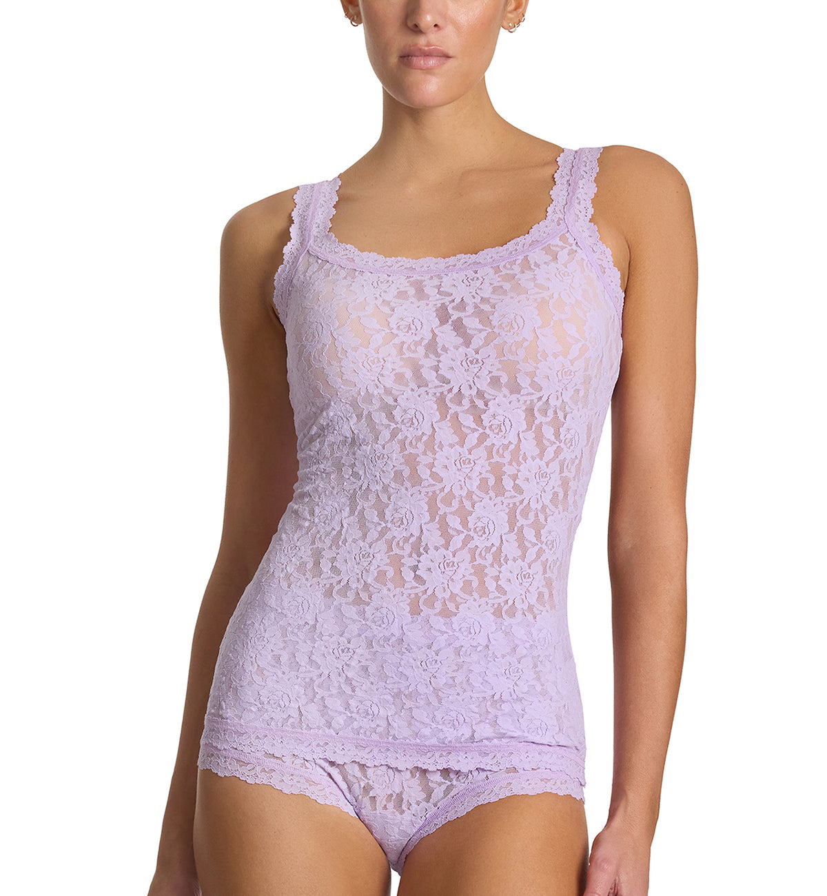 Hanky Panky Signature Lace Unlined Camisole (1390L),XS,Lavender Fields - Lavender Fields,XS
