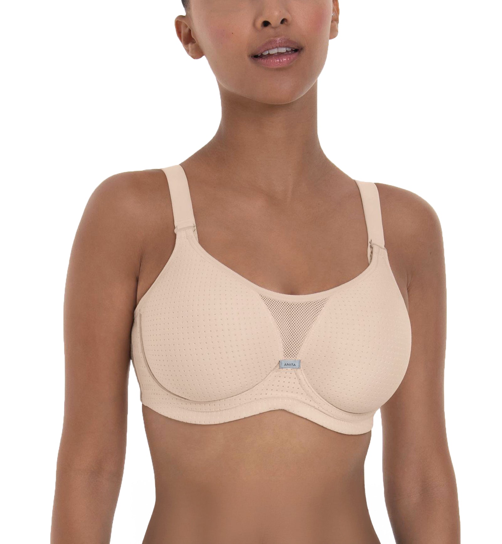 Anita Performance WireX Convertible Molded Sports Bra (5599),32C,Smart Rose - Smart Rose,32C