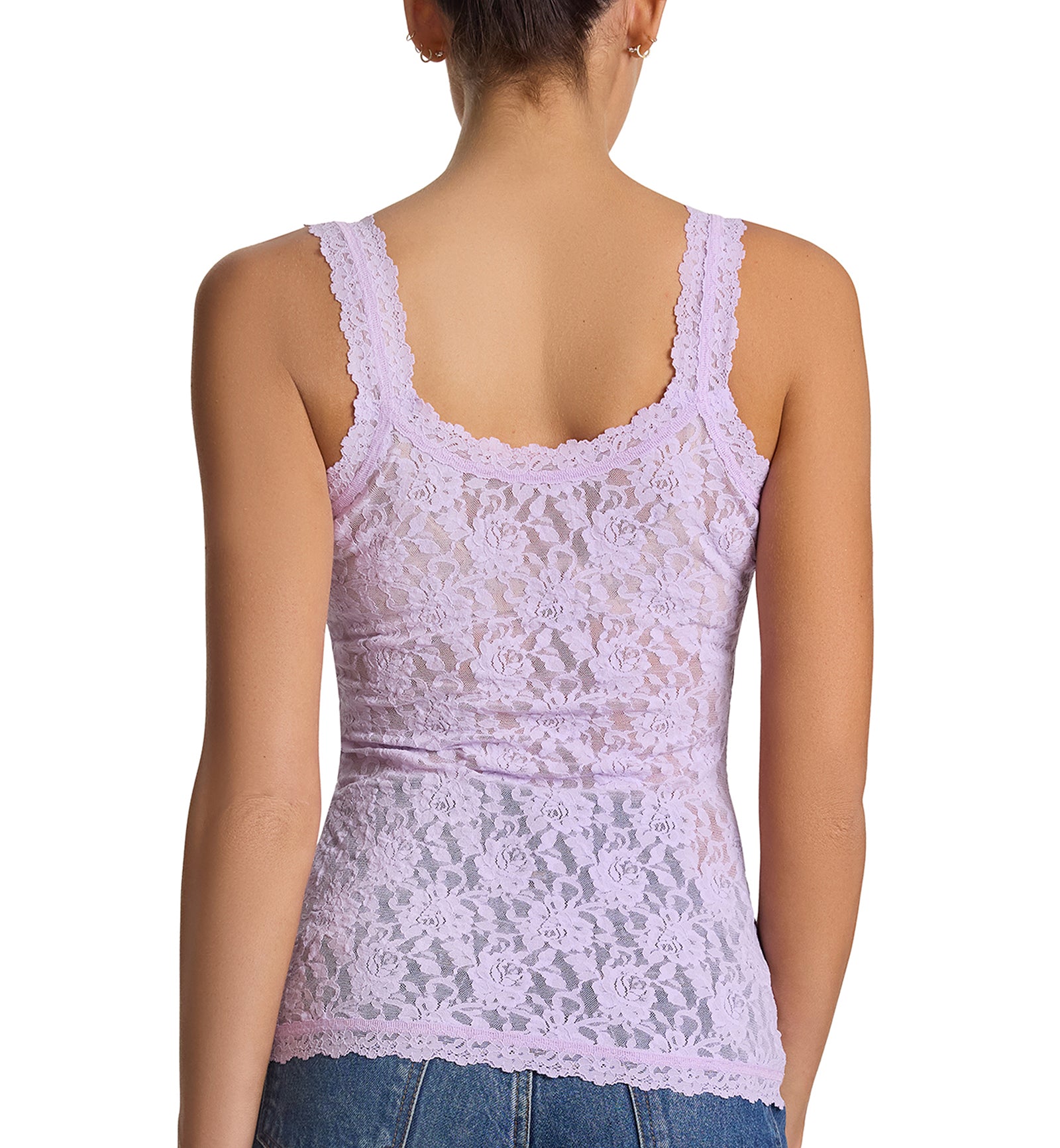 Hanky Panky Signature Lace Unlined Camisole (1390L),XS,Lavender Fields - Lavender Fields,XS