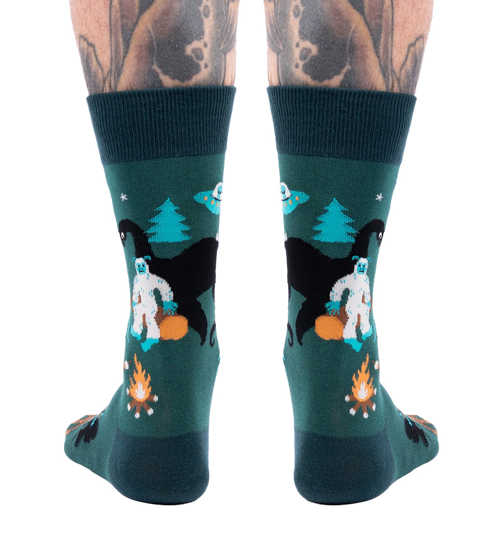 SOCK it to me Men's Crew Socks (MEF0696),Cryptid Society - Cryptid Society,One Size