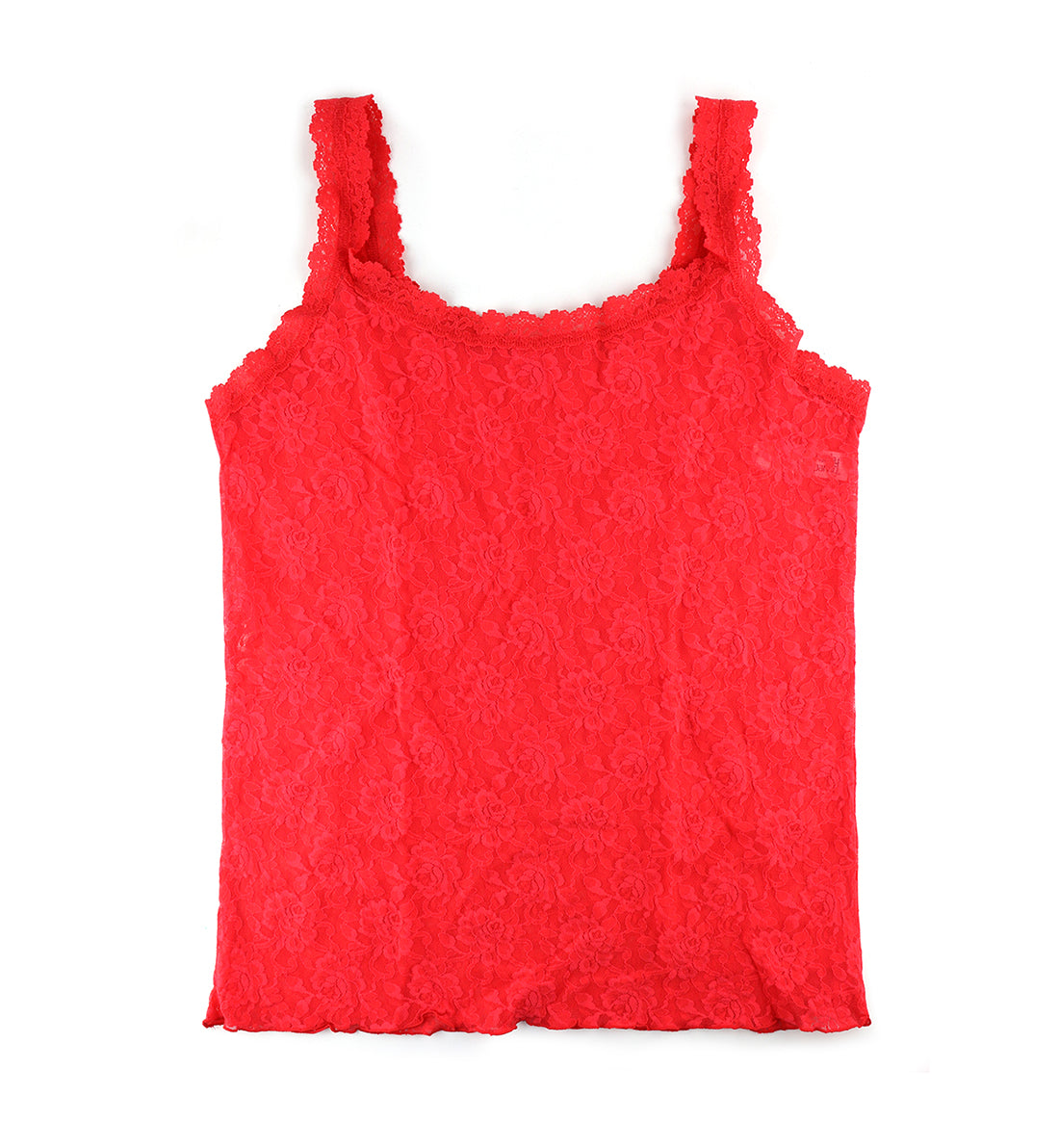 Hanky Panky Signature Lace Unlined Camisole PLUS (1390LX),1X,Deep Sea Coral - Deep Sea Coral,1X