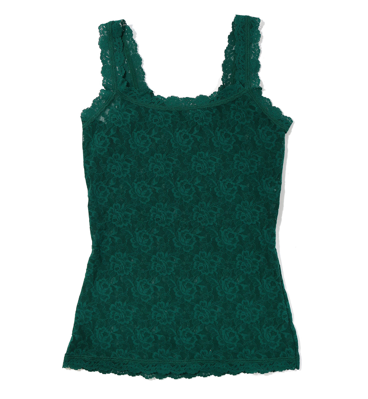 Hanky Panky Signature Lace Unlined Camisole (1390LP),XS,Spruce - Spruce,XS