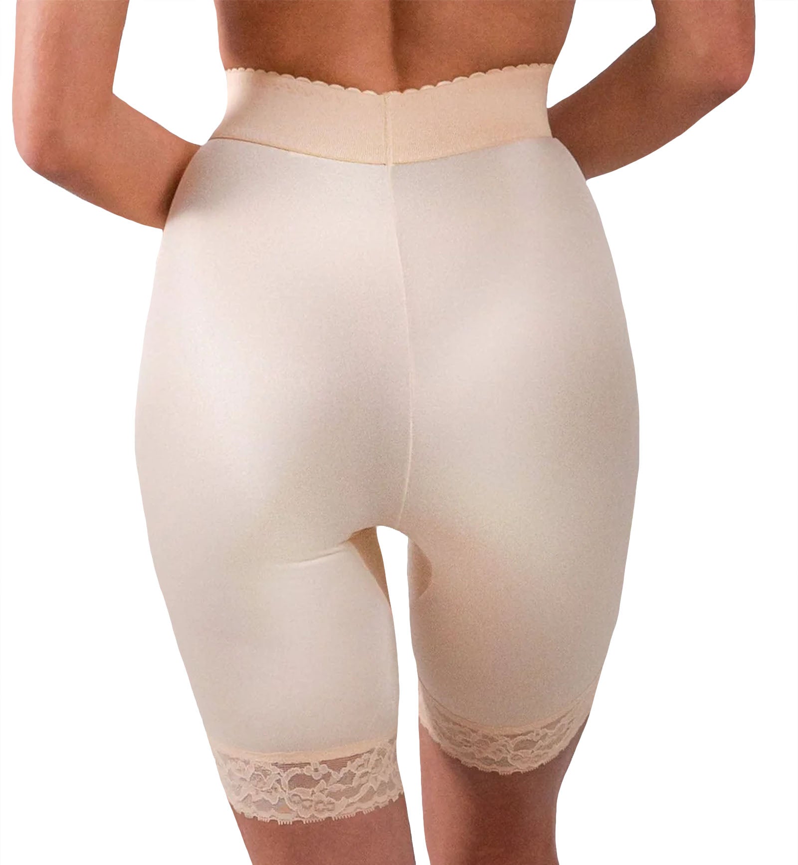 Rago Light Control High Waist Leg Shaper (518),Small,Beige - Beige,Small