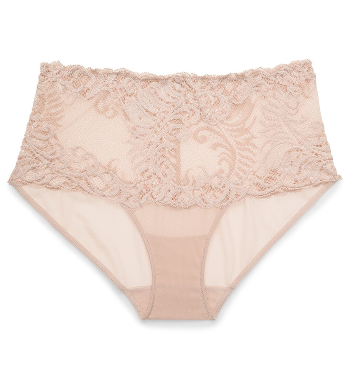 Natori Bliss Girl Brief Panty (756023),Small,Cafe - Cafe,Small