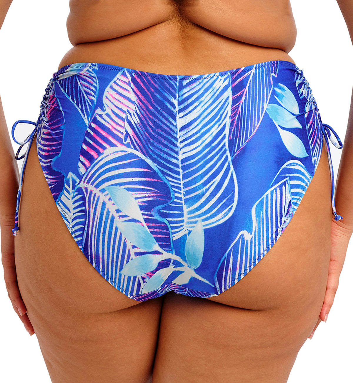 Elomi Maluku Island Adjustable Side Swim Brief (ES802973),UK 12,Atlantic - Atlantic,UK 12