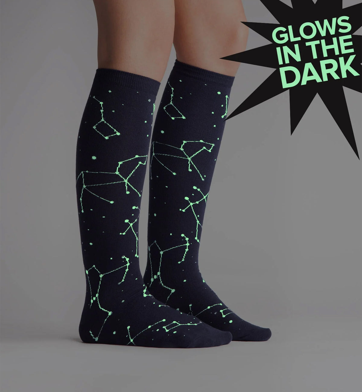 SOCK it to me Unisex Knee High Socks (f0180),Constellation - Constellation,One Size