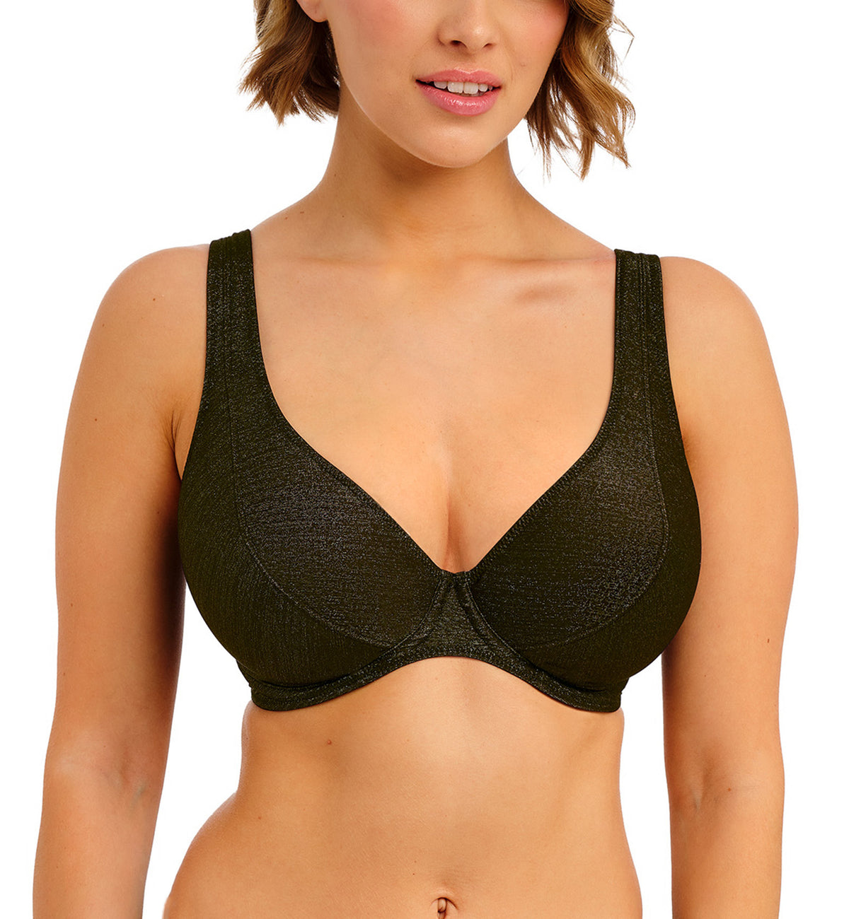 Freya Arizona Wave High Apex Underwire Bikini Top (206113),28F,Nebula - Nebula,28F