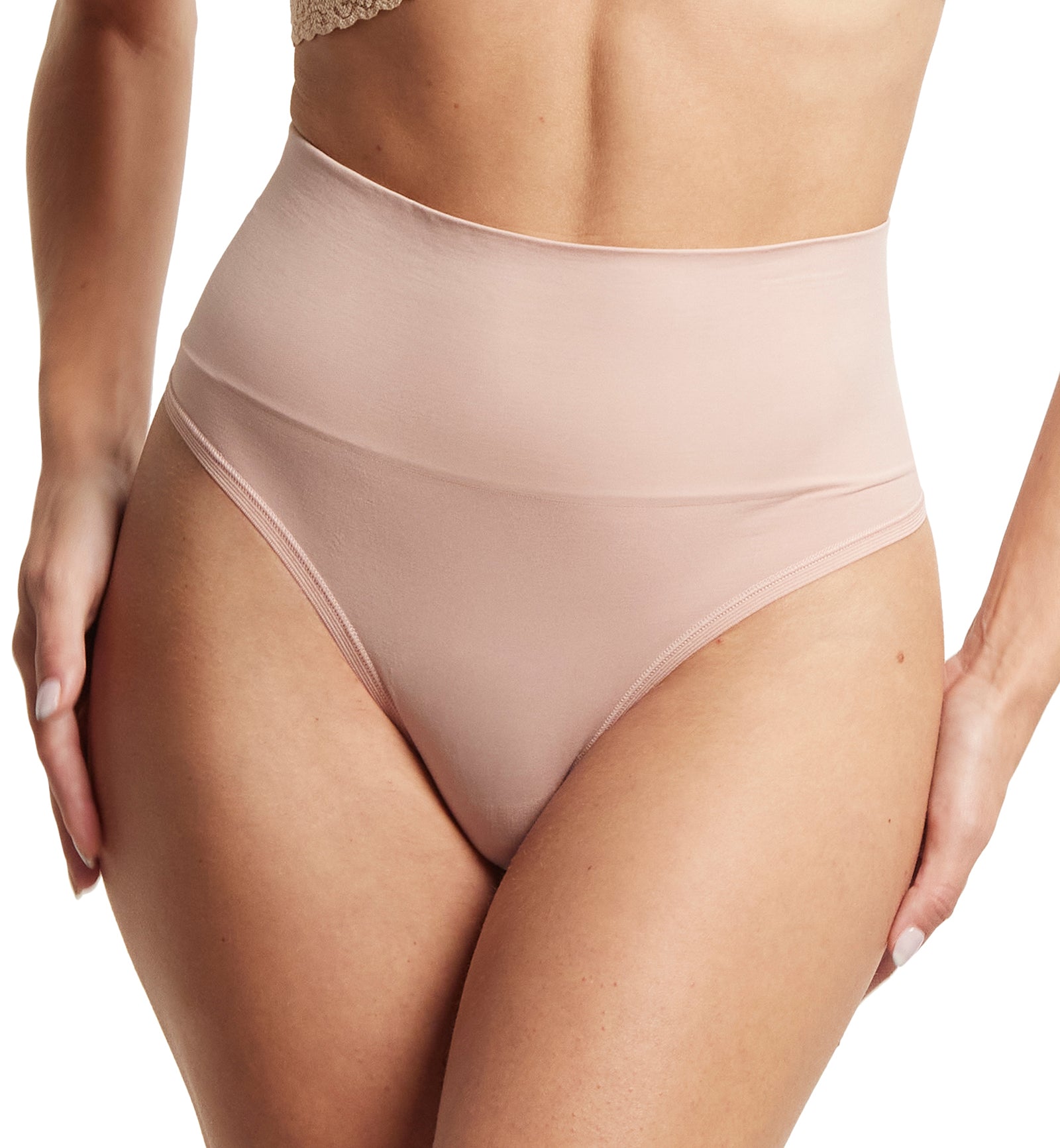 Hanky Panky Body Mid Rise Thong (4H1921),XS,Inner Peace - Inner Peace,XS