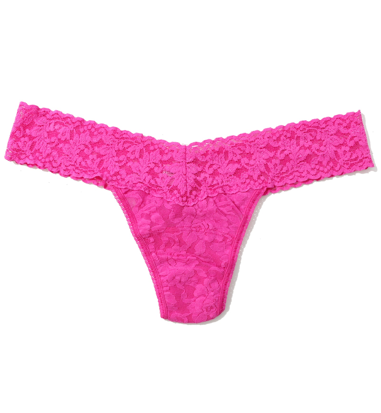 Hanky Panky Signature Lace Low Rise Thong (4911P),Marmalade - Marmalade,One Size