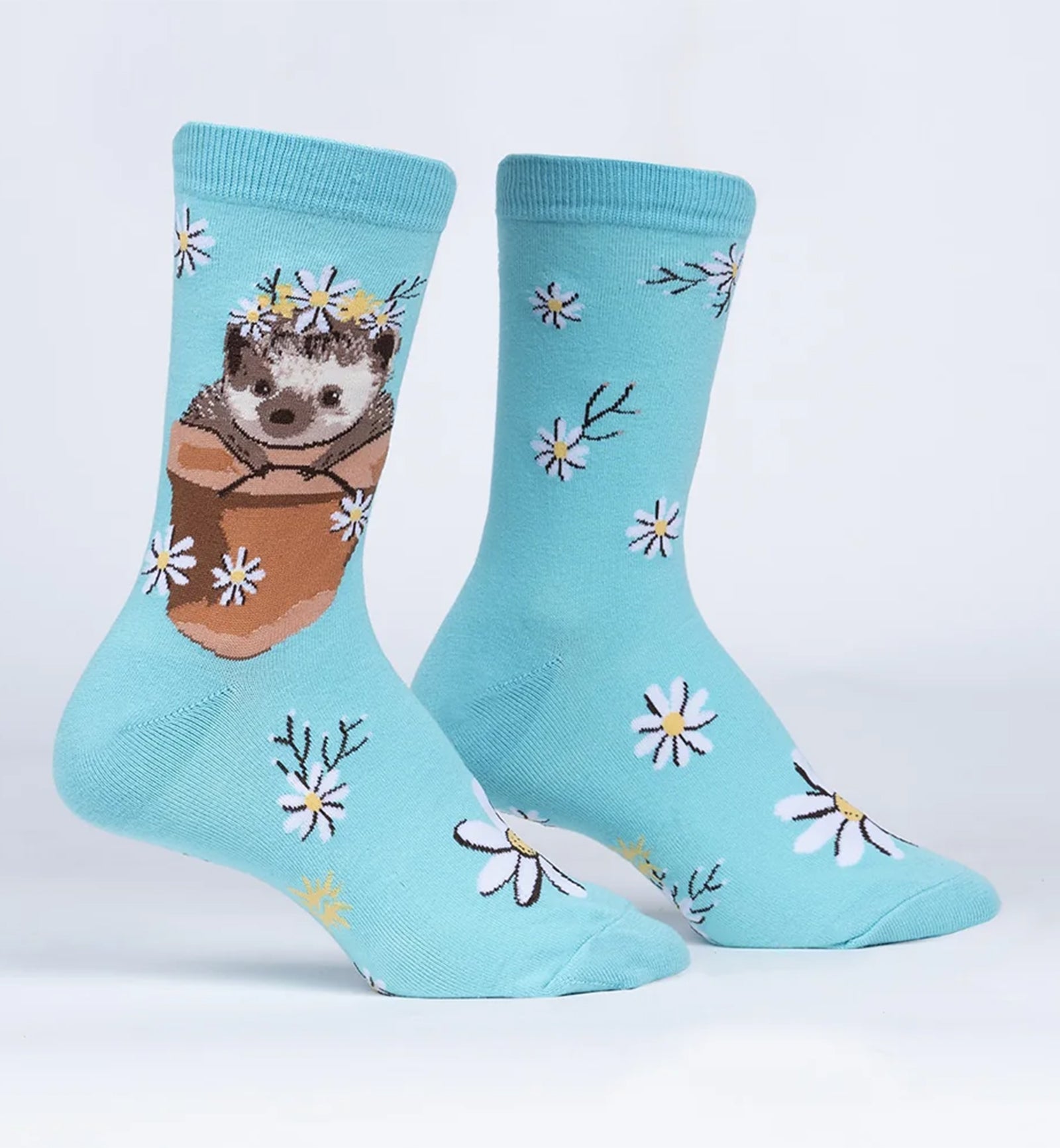SOCK it to me Women's Crew Socks (w0356),My Dear Hedgehog - My Dear Hedgehog,One Size
