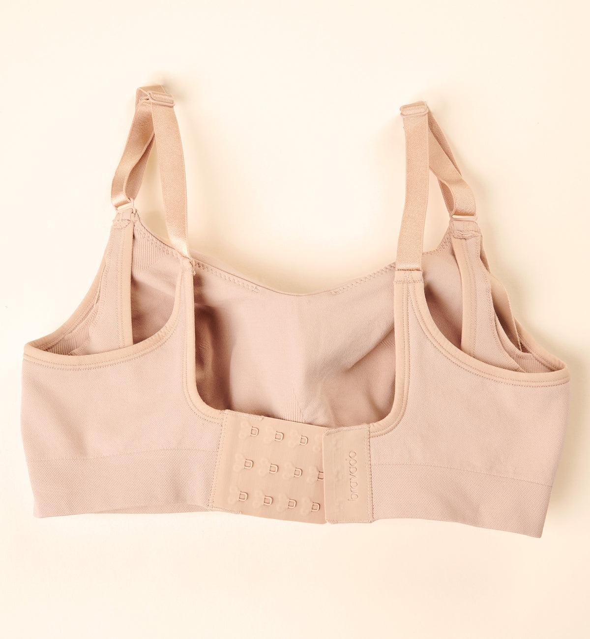 BRAVADO! DESIGNS Intrigue Everyday Balconette Wire-Free Bra (11058),Small,Cameo - Cameo,Small