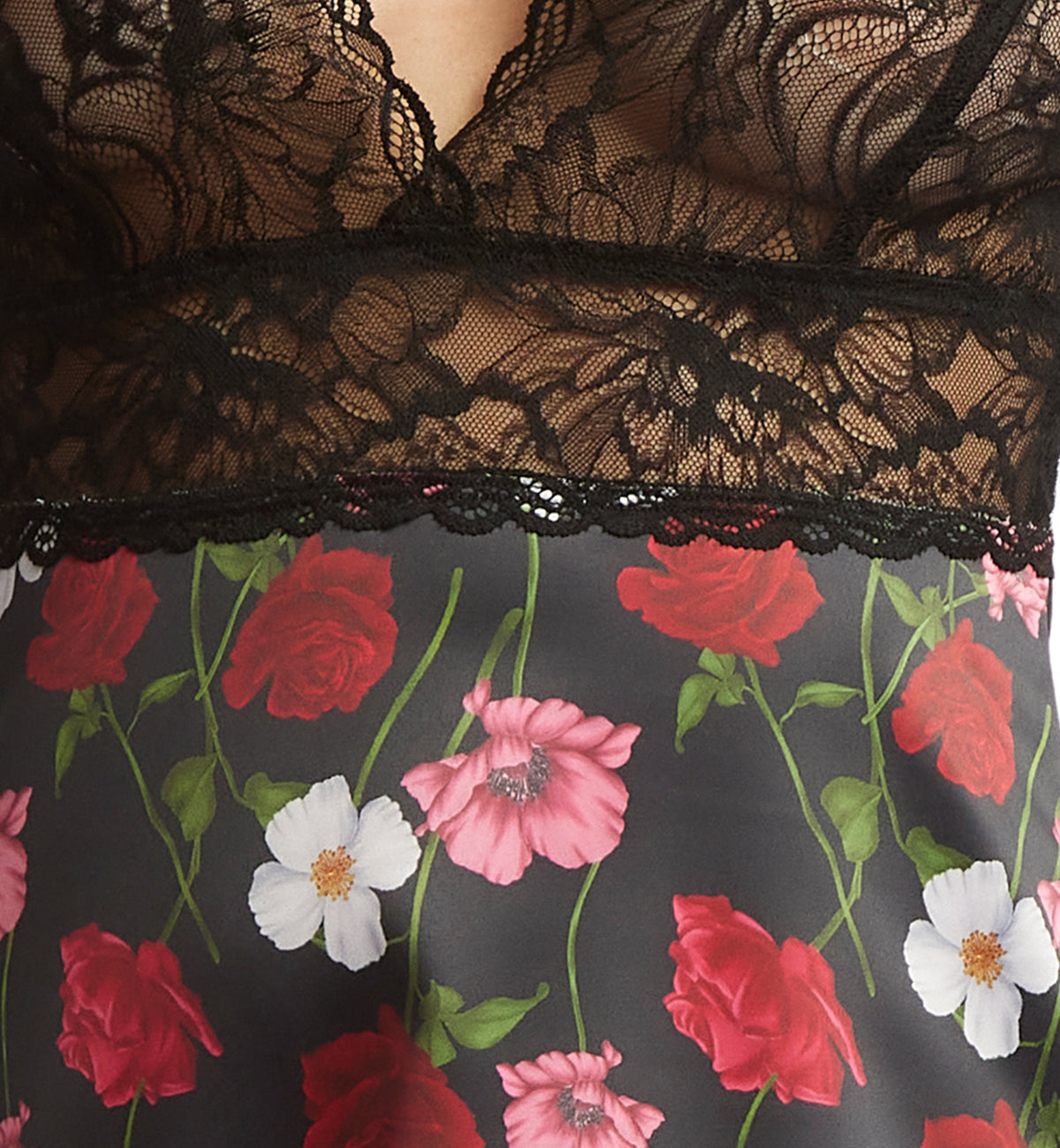 Hanky Panky So Luxe Satin Chemise (1S5404),Small,Am I Dreaming - Am I Dreaming,Small