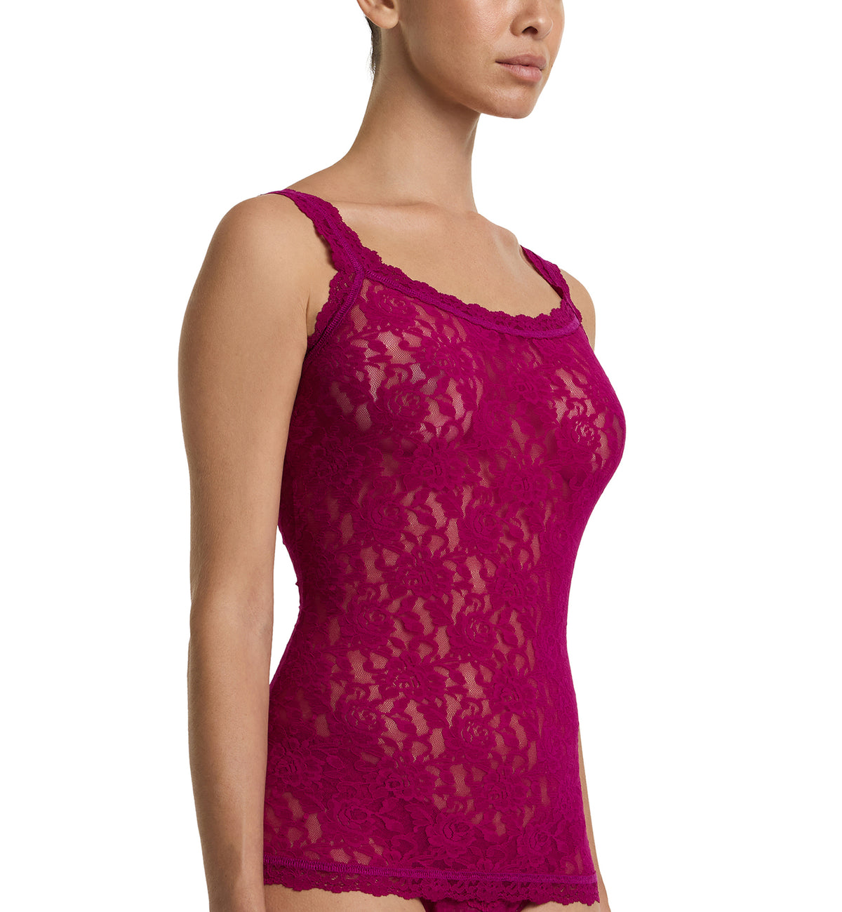 Hanky Panky Signature Lace Unlined Camisole (1390LP),XS,From The Vine - From The Vine,XS