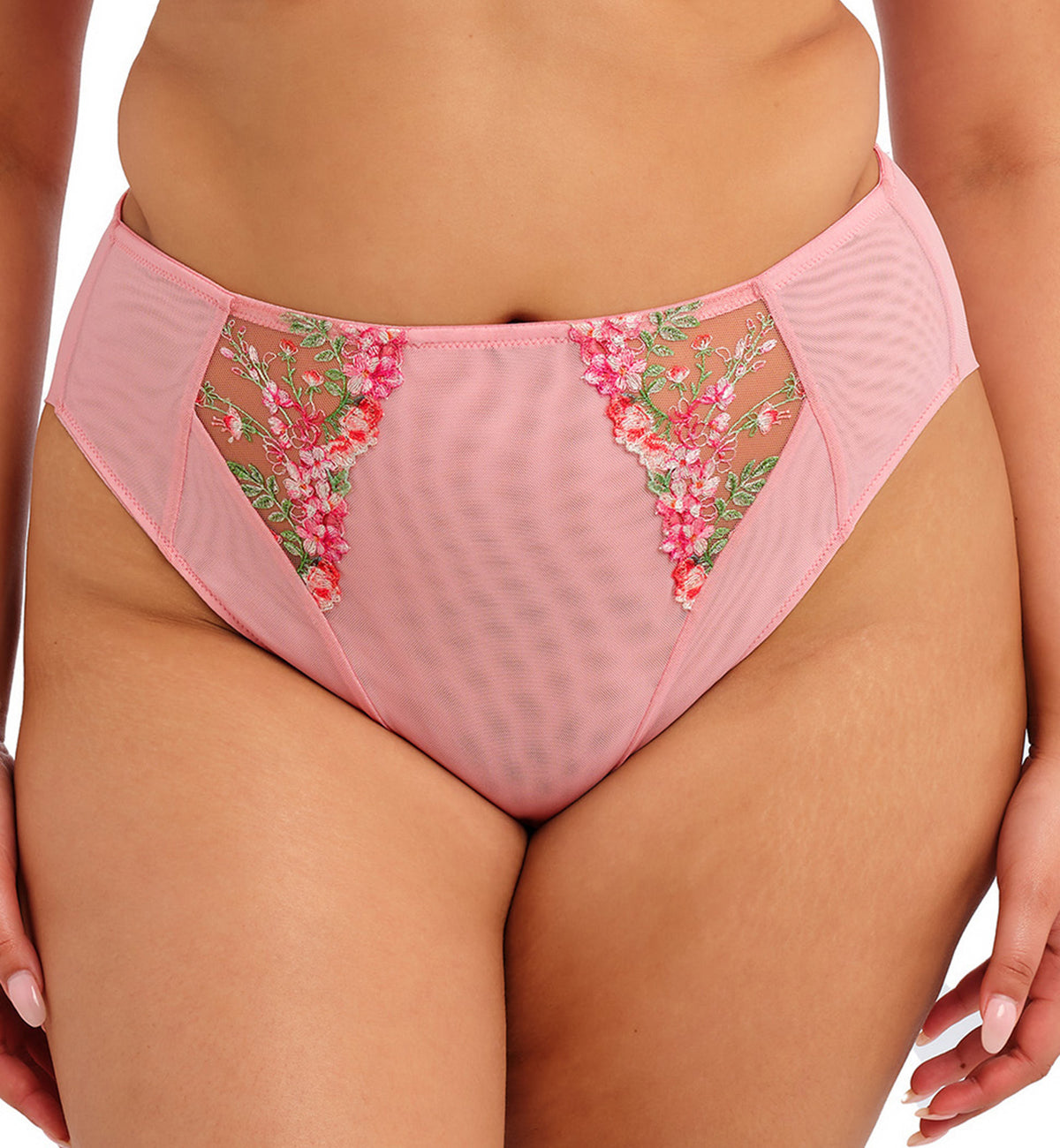 Elomi Aerith Panty Brief (303650),Small,Rose - Rose,Small