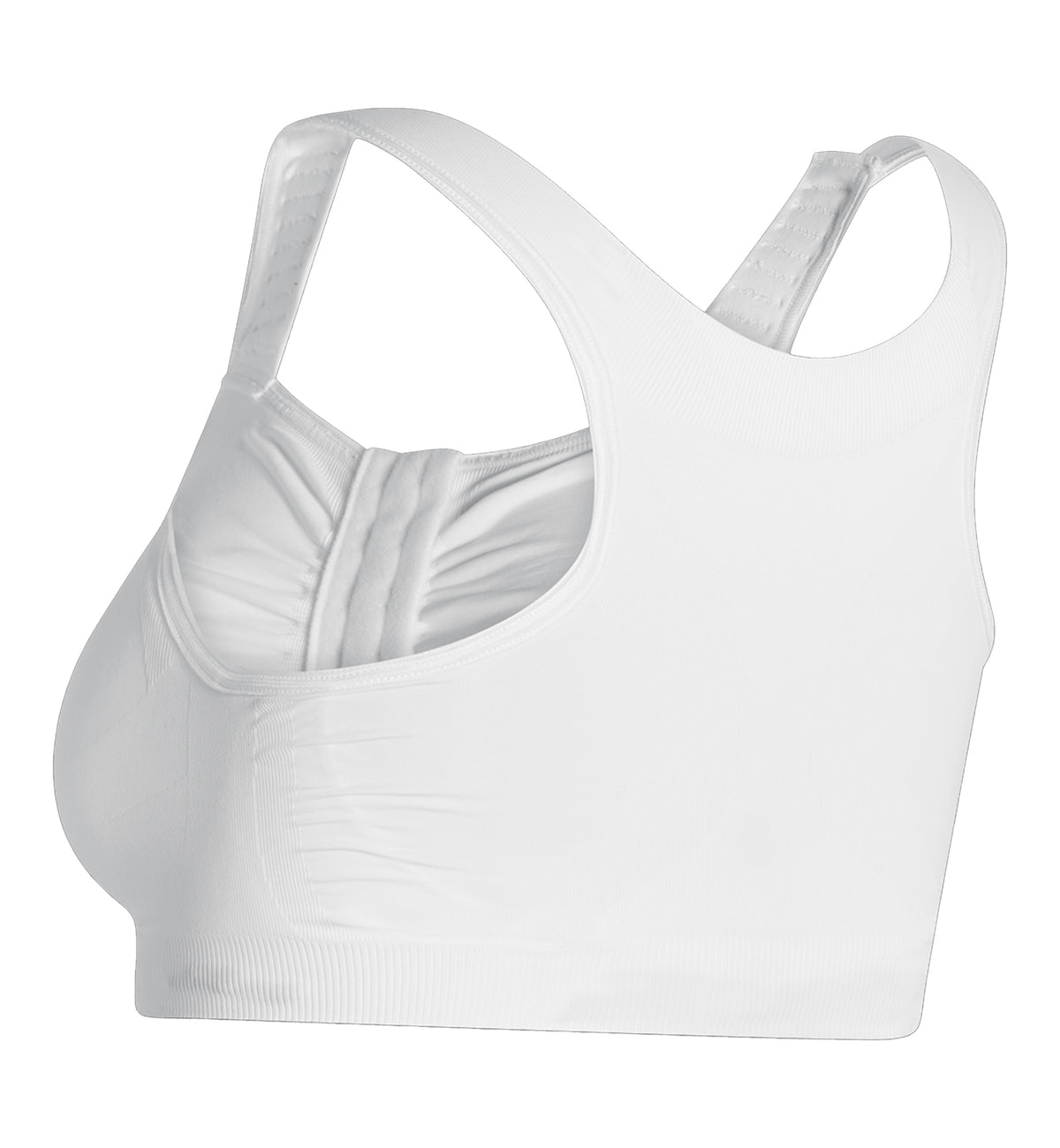 Carefix Mary Front Close Post-Op Bra (3343),Medium,White - White,Medium