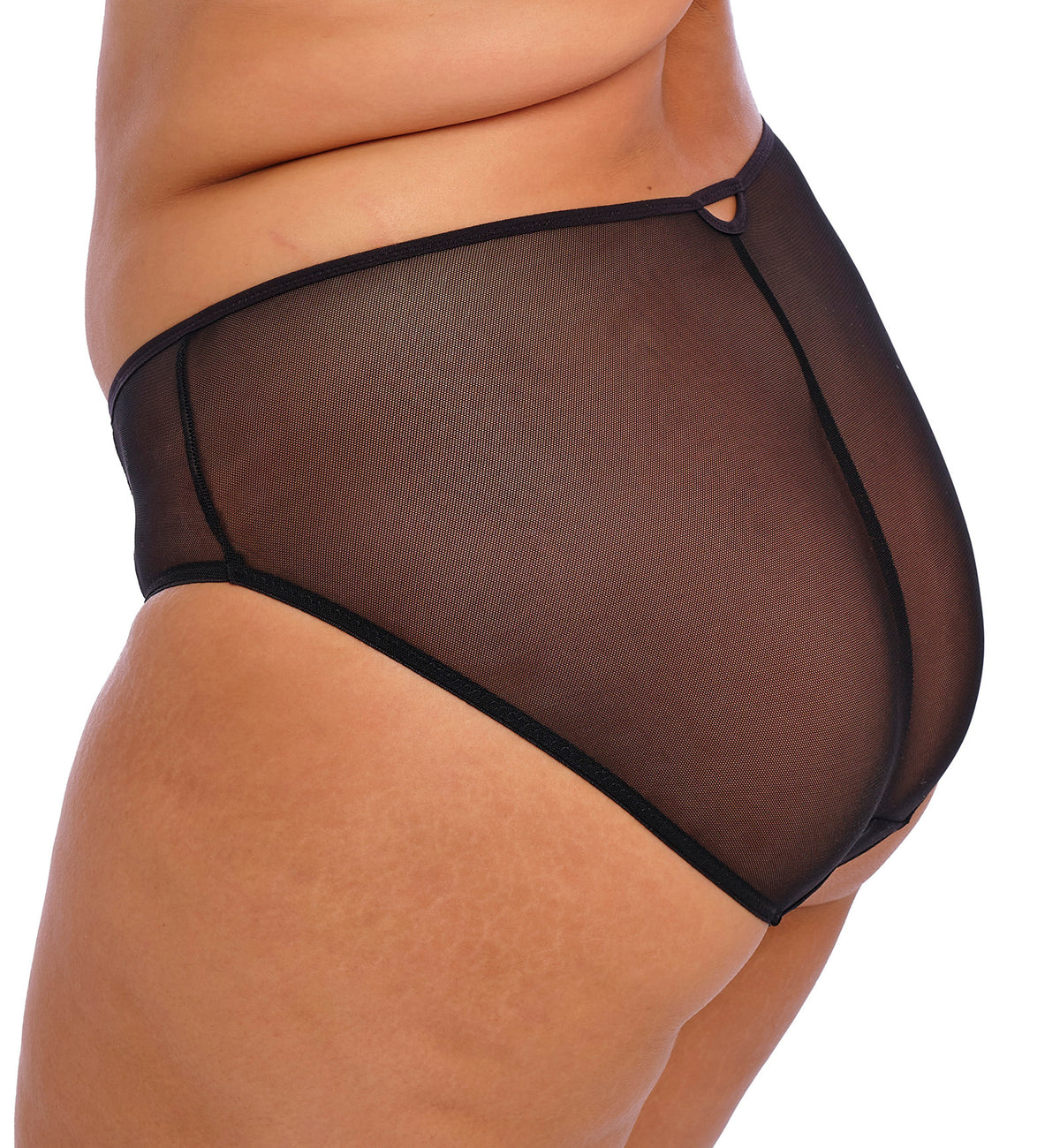 Elomi Sachi Matching Panty Brief (4355),XL,Black - Black,XL