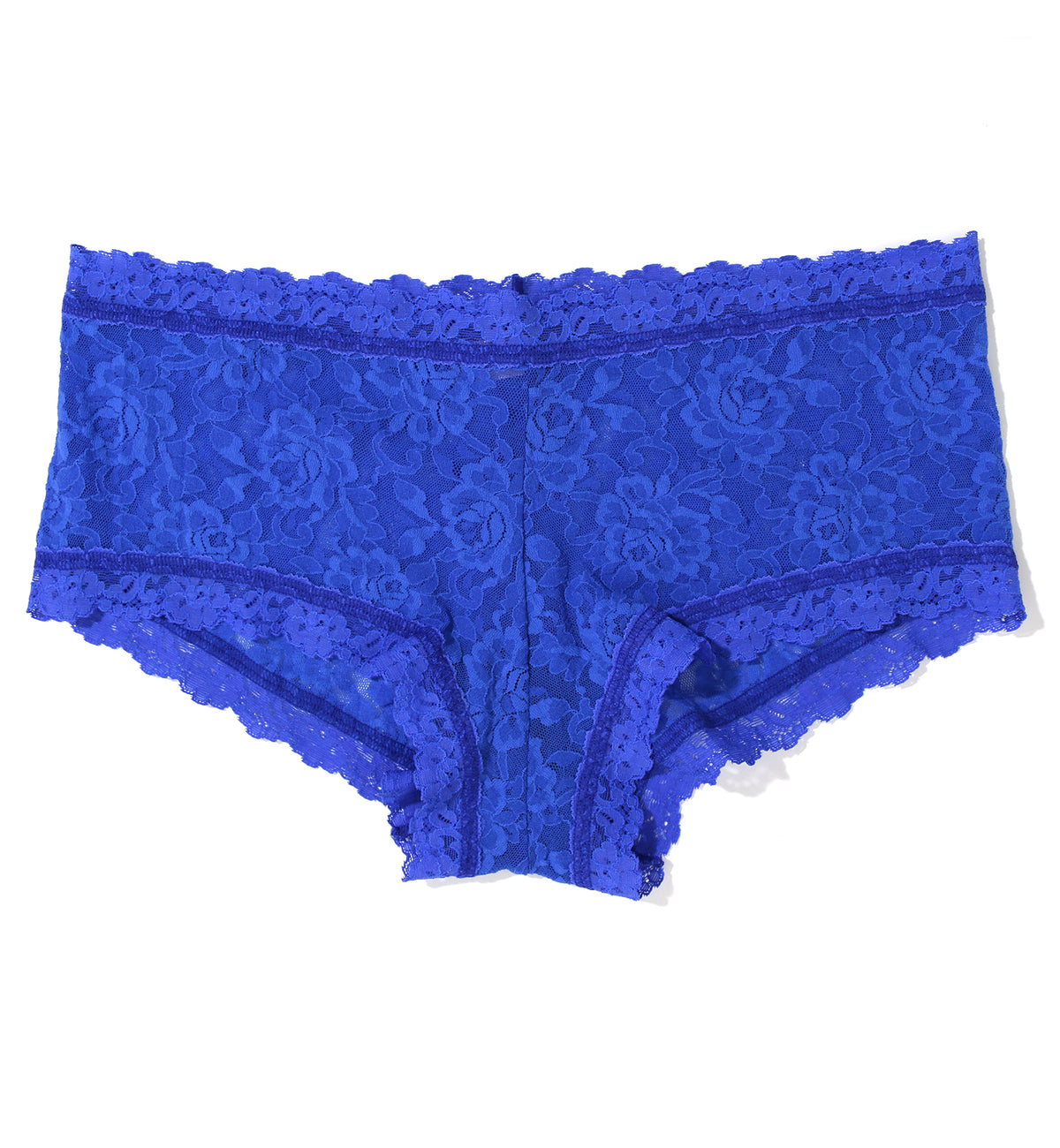 Hanky Panky Signature Lace Boyshort (4812P),XS,Blue Solace - Blue Solace,XS