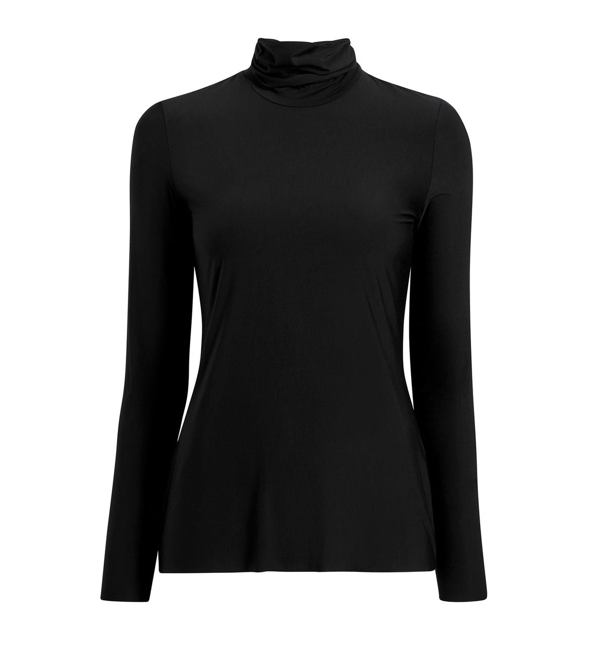 commando Butter Long Sleeve Turtleneck (TS39),XS,Black - Black,XS