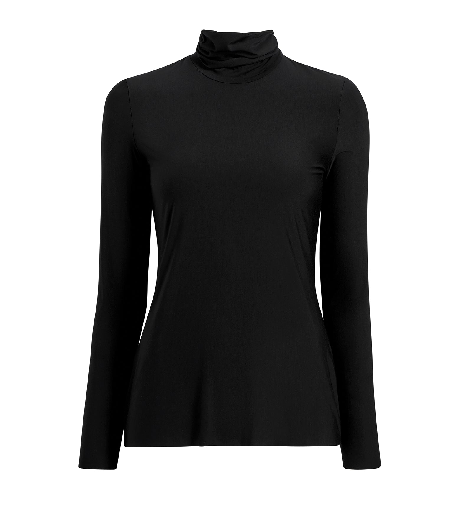 commando Butter Long Sleeve Turtleneck (TS39),XS,Black - Black,XS