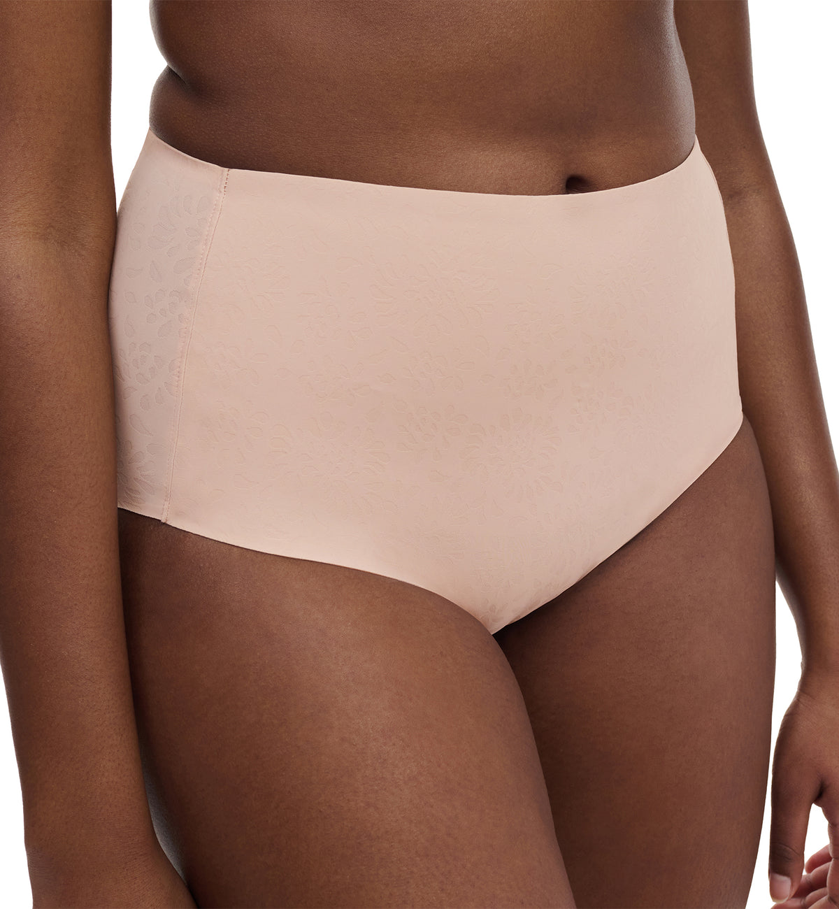 Chantelle Comfort Chic High Waist Support Brief (C18JC5),XS,Rose - Rose,XS