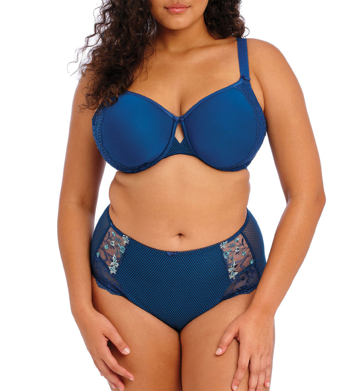 Elomi Charley Matching Full Brief (4388),Large,Petrol - Petrol,Large