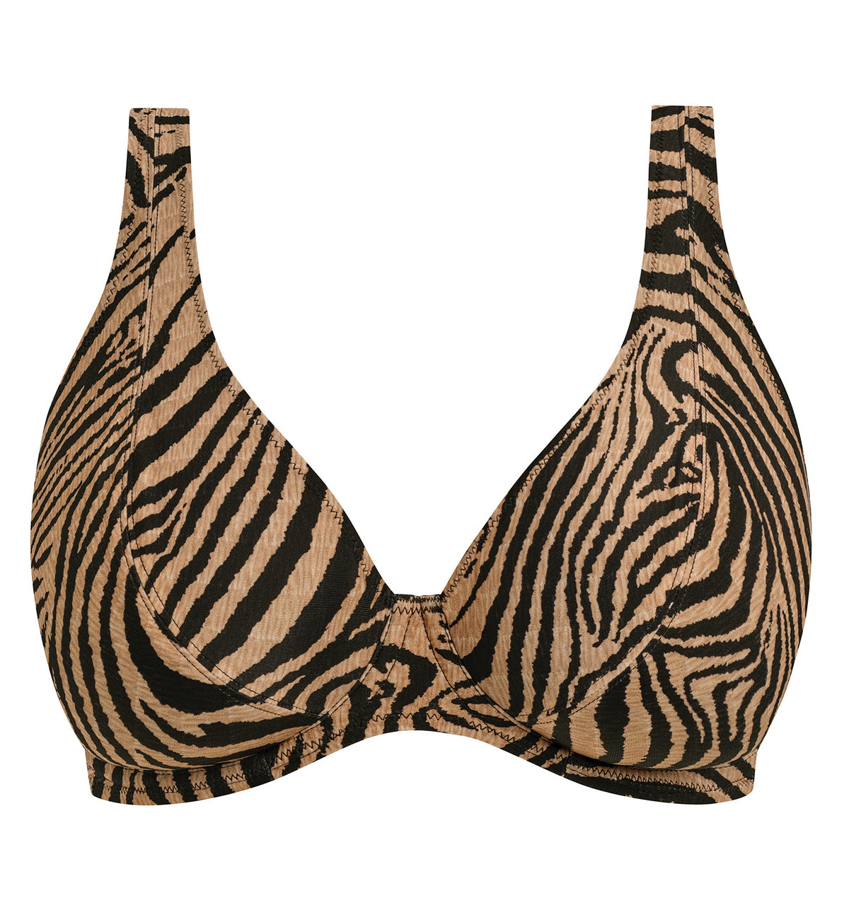 Freya Tortoli Bay High Apex Underwire Bikini Top (208213),28F,Natural - Natural,28F