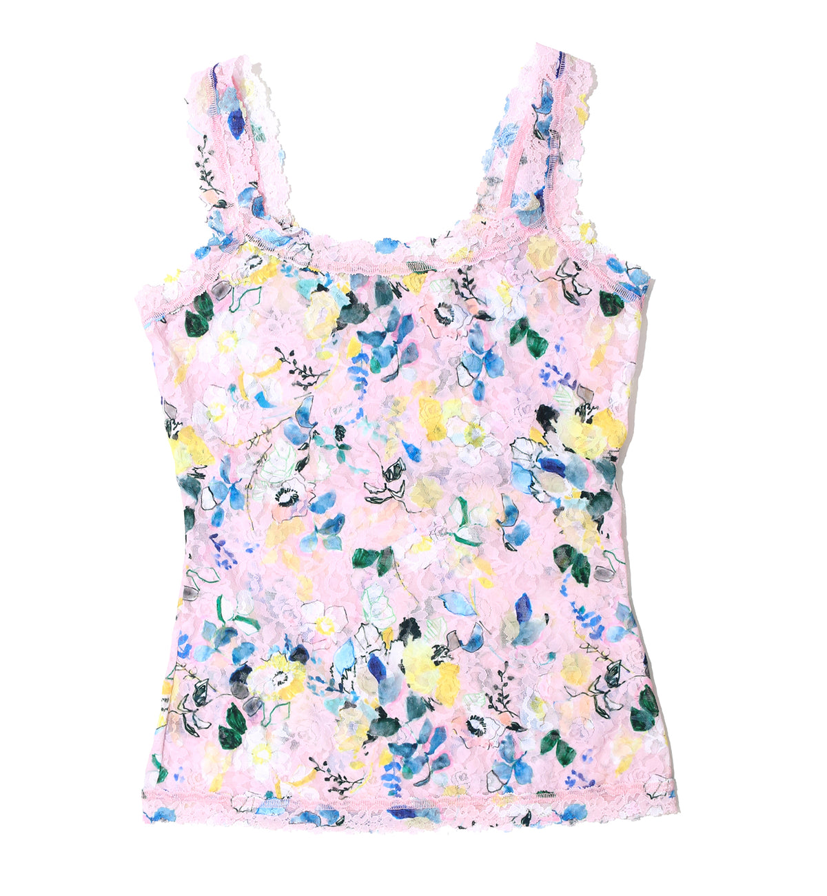 Hanky Panky Signature Lace Printed Unlined Camisole (PR1390L),XS,Cannes You Believe It - Cannes You Believe It,XS