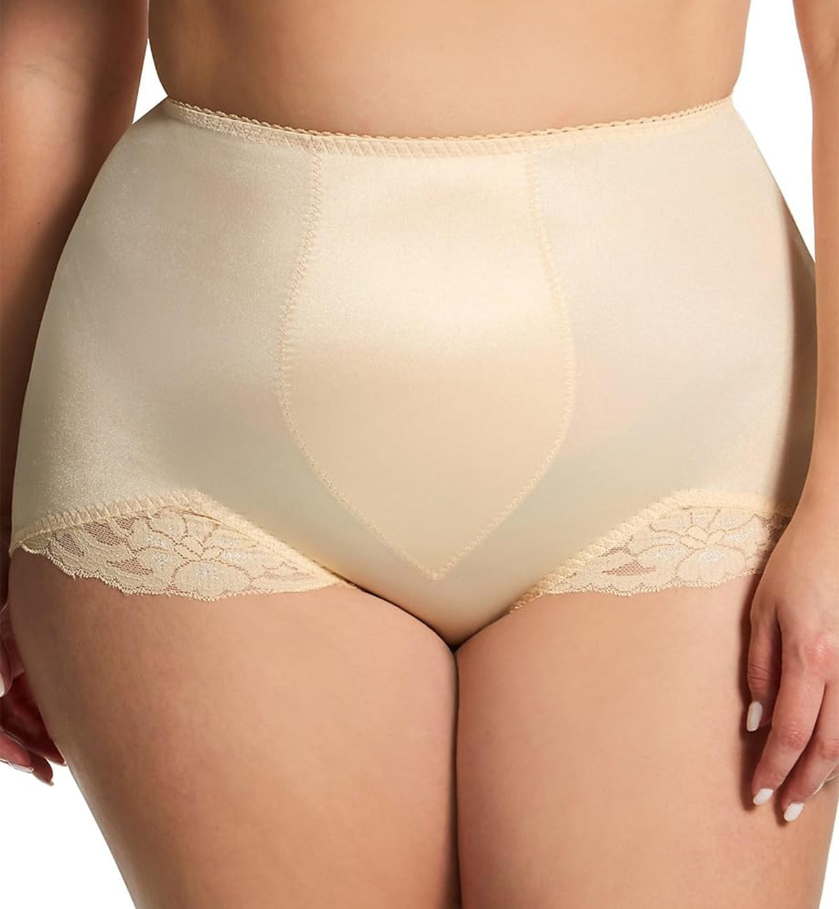 Rago Light Control V-Leg Panty Brief (919),Small,Beige - Beige,Small