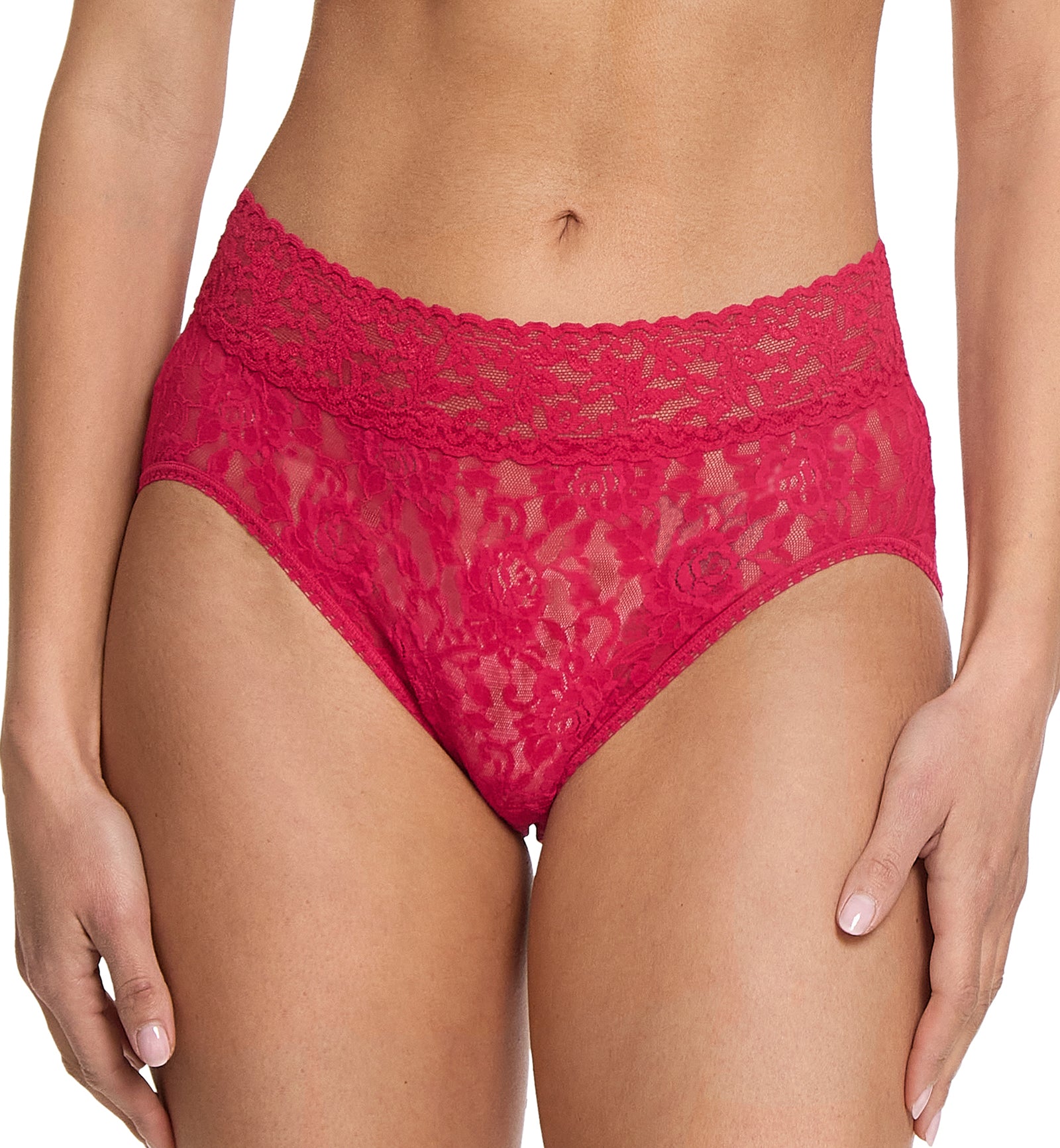 Hanky Panky Signature Lace French Brief (461),Small,Beet Juice - Beet Juice,Small