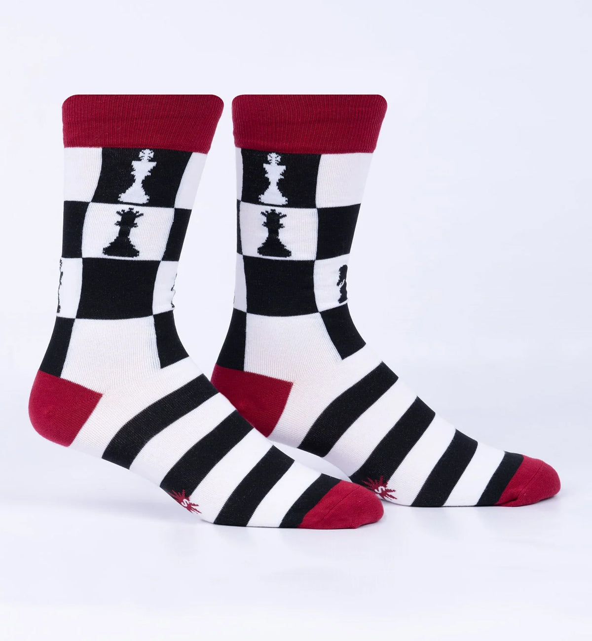 SOCK it to me Men's Crew Socks (MEF0597),Check Yeah - Check Yeah,One Size
