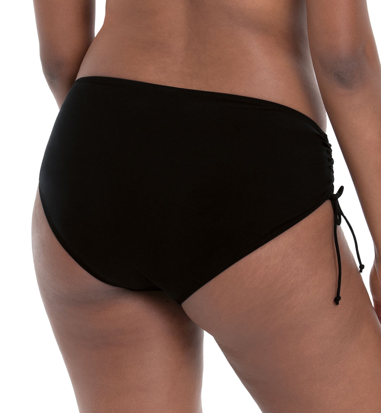 Rosa Faia Mix & Match Ive Hipster Bikini Bottom (8703-0),Small,Black - Black,Small