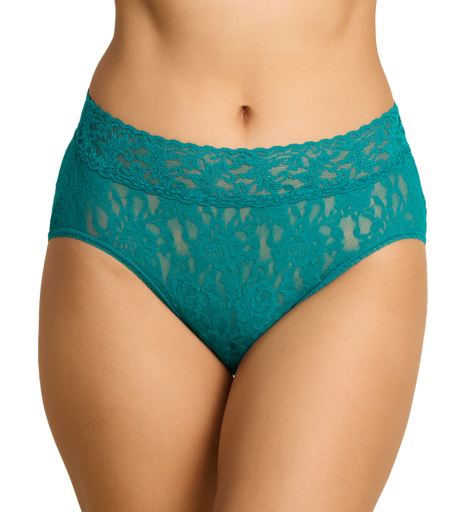 Hanky Panky Signature Lace French Brief (461),Small,Dark Teal - Dark Teal,Small