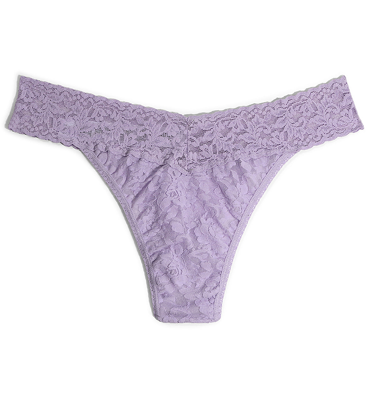 Hanky Panky Signature Lace Original Rise Thong (4811P),Cool Lavender - Cool Lavender,One Size