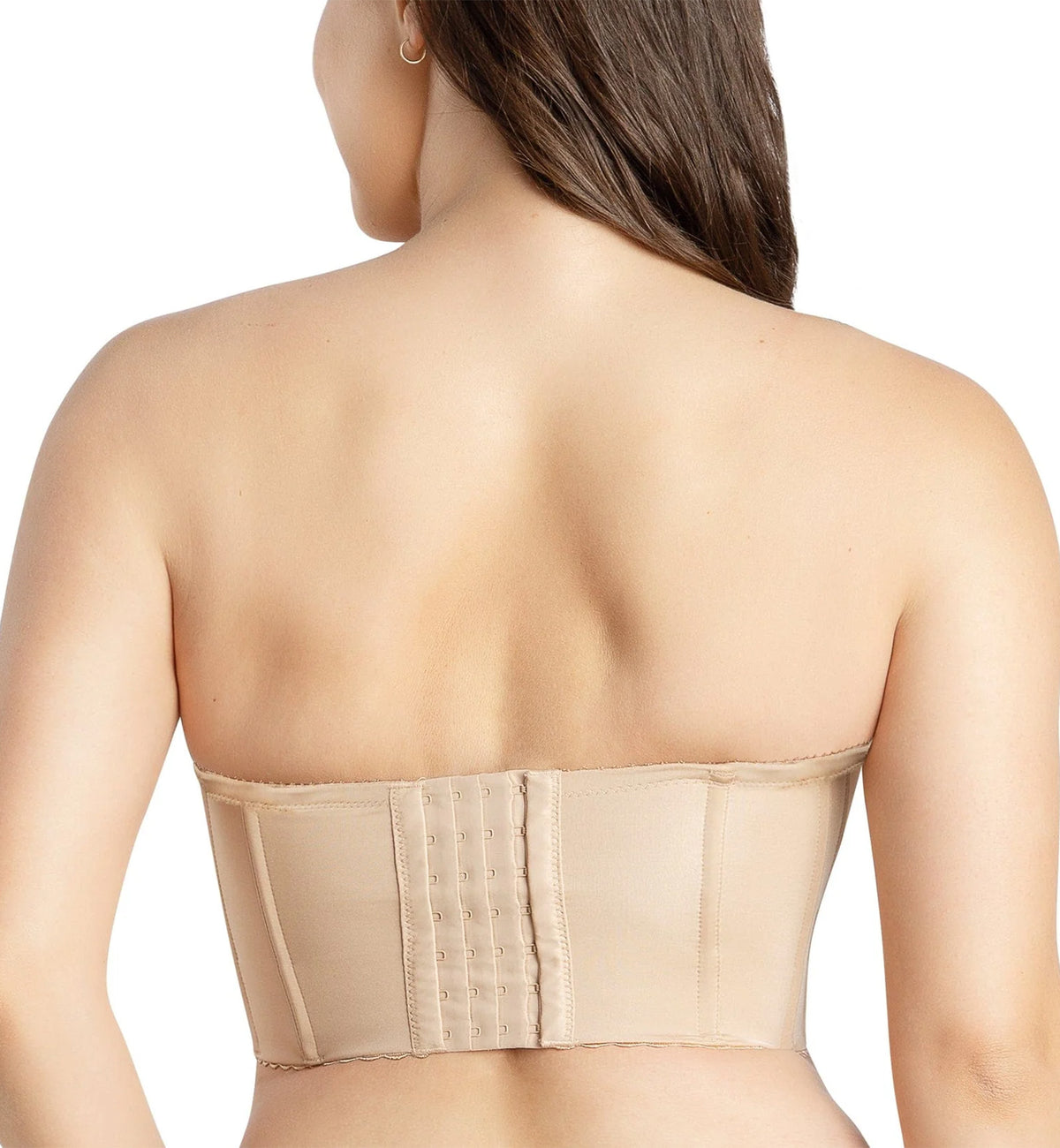 Parfait Elissa Molded Underwire Midi Bustier (P50116),32C,European Nude - European Nude,32C