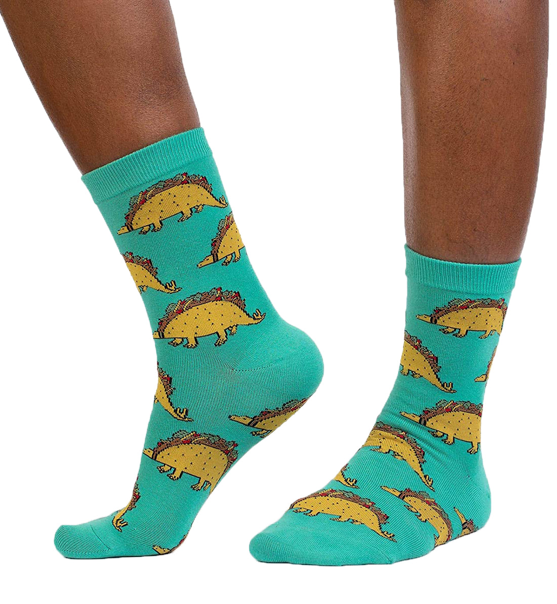 SOCK it to me Women's Crew Socks (w0335),Tacosaurus - Tacosaurus,One Size