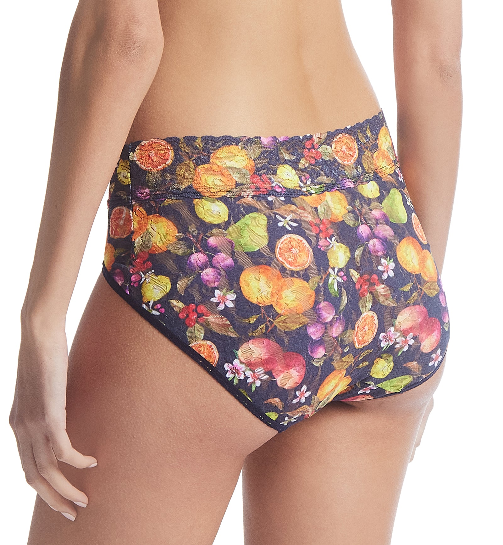 Hanky Panky Signature Lace Printed French Brief (PR461),Small,Picnic for One - Picnic for One,Small