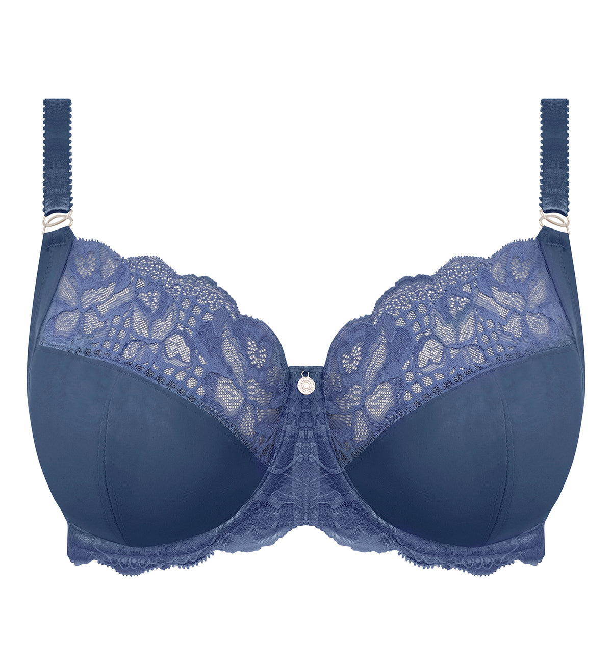 Fantasie Emmaline Underwire Padded Plunge Bra in Blue Fantasie Emmaline Underwire Padded Plunge Bra in Blue