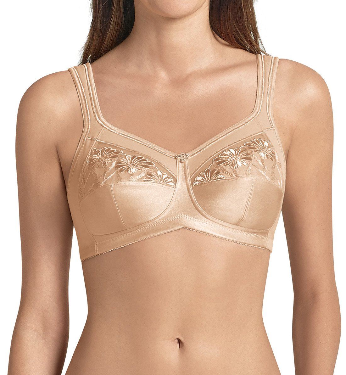 Anita Care Safina Embroidered Mastecomy Softcup Bra (5349X),34C,Skin - Skin,34C